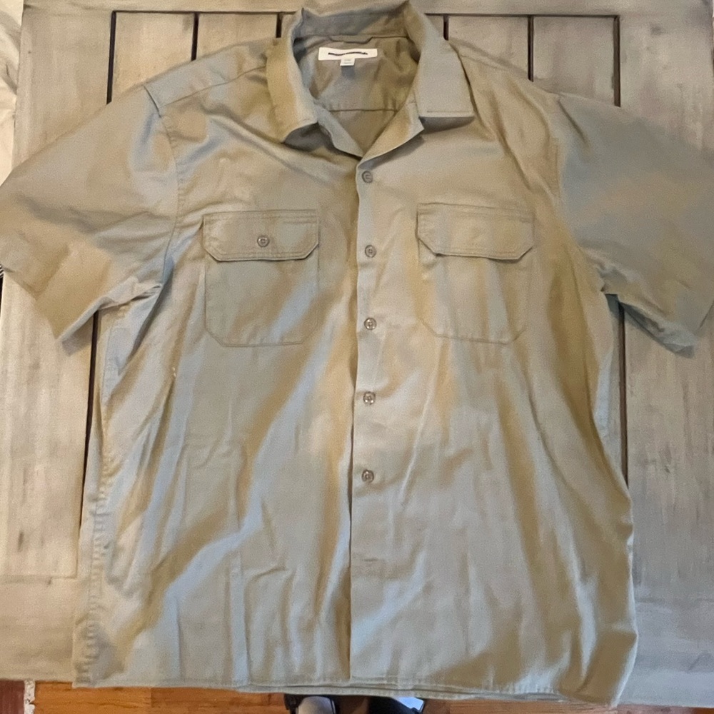 Amazon Essentials | Khaki Utility Shirt | XL
